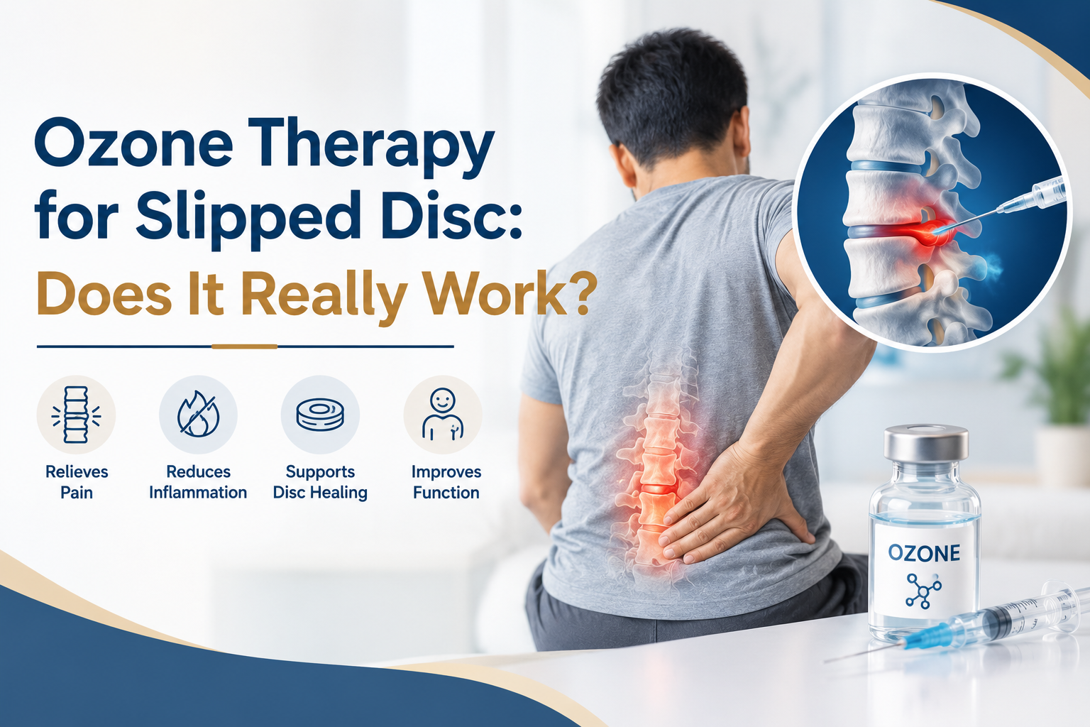 Ozone Therapy for Slipped Disc: Does It Really Work?
