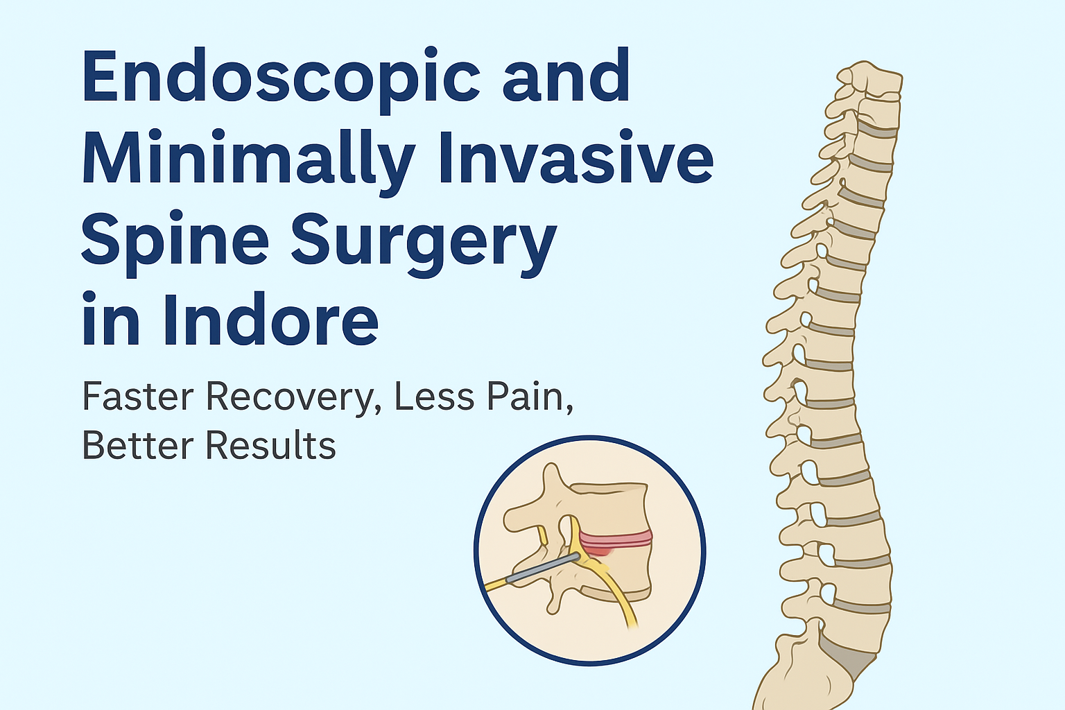 MISS Endoscopic Spine Surgery in Indore, Best Spine Surgeon in Indore, Spine Surgeon Indore