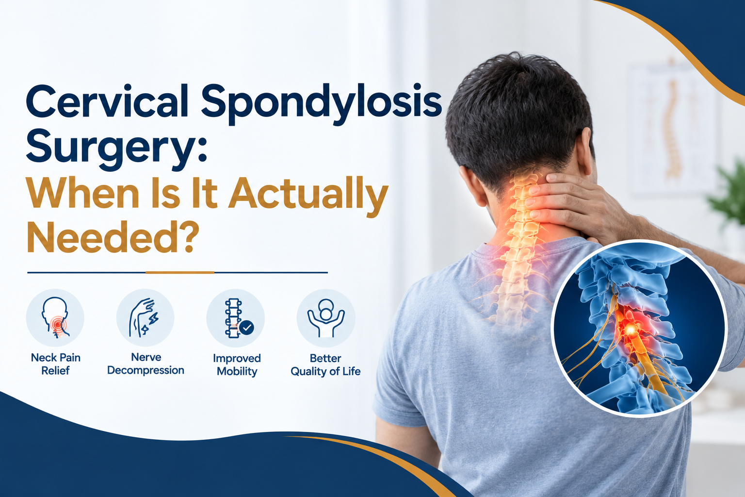 Cervical Spondylosis Surgery: When Is It Actually Needed?
