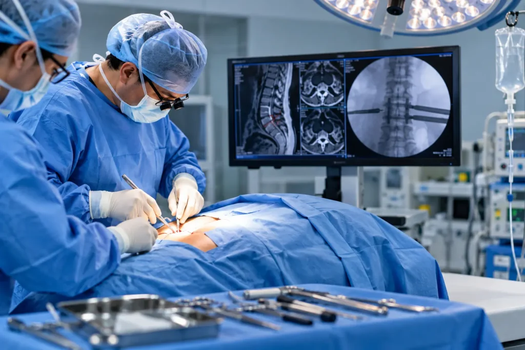 Spine Surgery By Dr. Sandeep Moolchandani